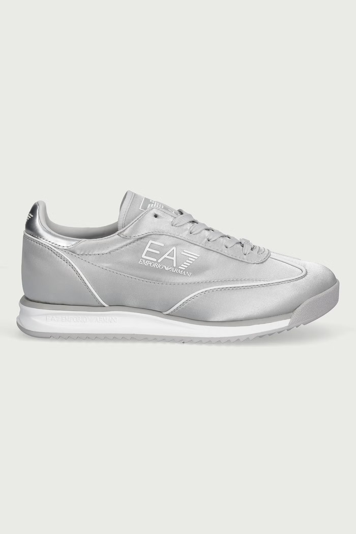EA7 Emporio Armani Sneakersy damskie AF28087.7W001629 srebrny AW26