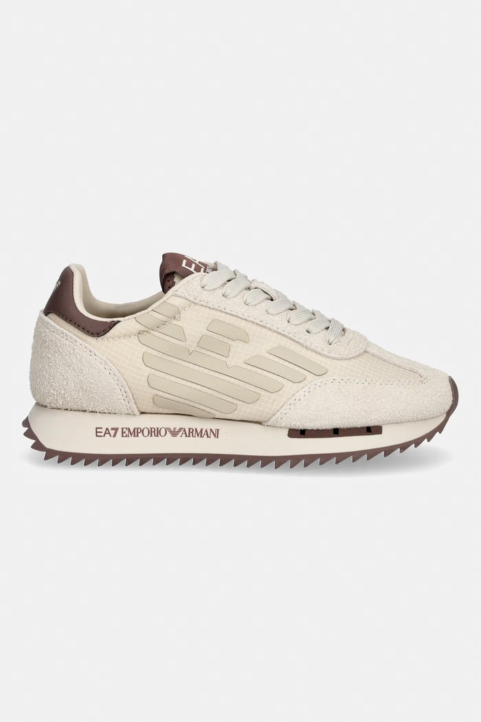 EA7 Emporio Armani sneakersy damskie AF28085.7X000870.D beżowy AW26
