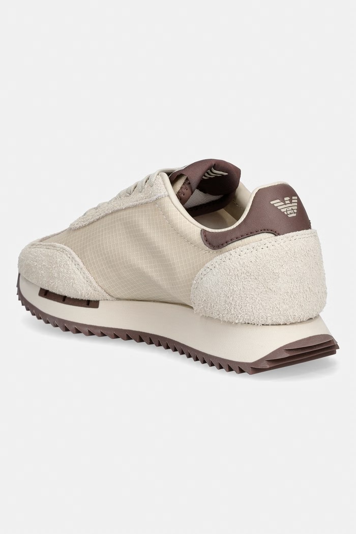Obuwie EA7 Emporio Armani sneakersy damskie AF28085.7X000870.D beżowy