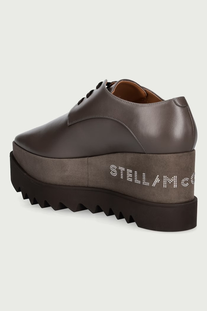 Shoes Stella McCartney ELYSE ECO dress shoes on a wedge Women's 800004.AP0280 brown