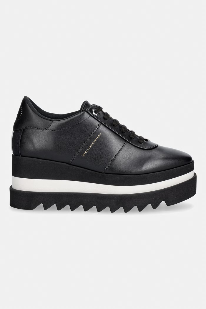Stella McCartney SNEAKELYSE ALTER sneakersy na platformie damskie 810611.AP0AMO czarny AW26