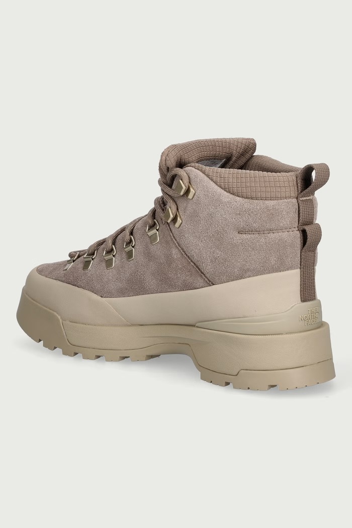 Obuv The North Face Členkové čižmy dámske kožené Glenclyffe NF0A8AB4S451 hnedá