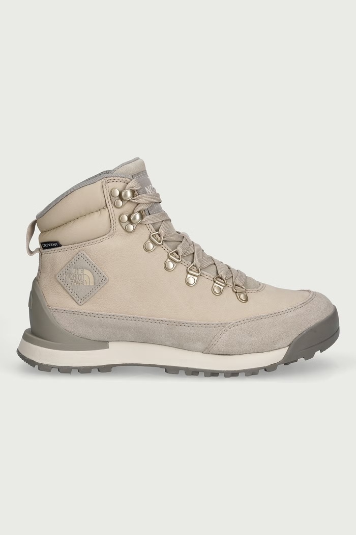The North Face Back to Berkeley IV Leather snehule dámske kožené NF0A8A9EU5D1 béžová AW26