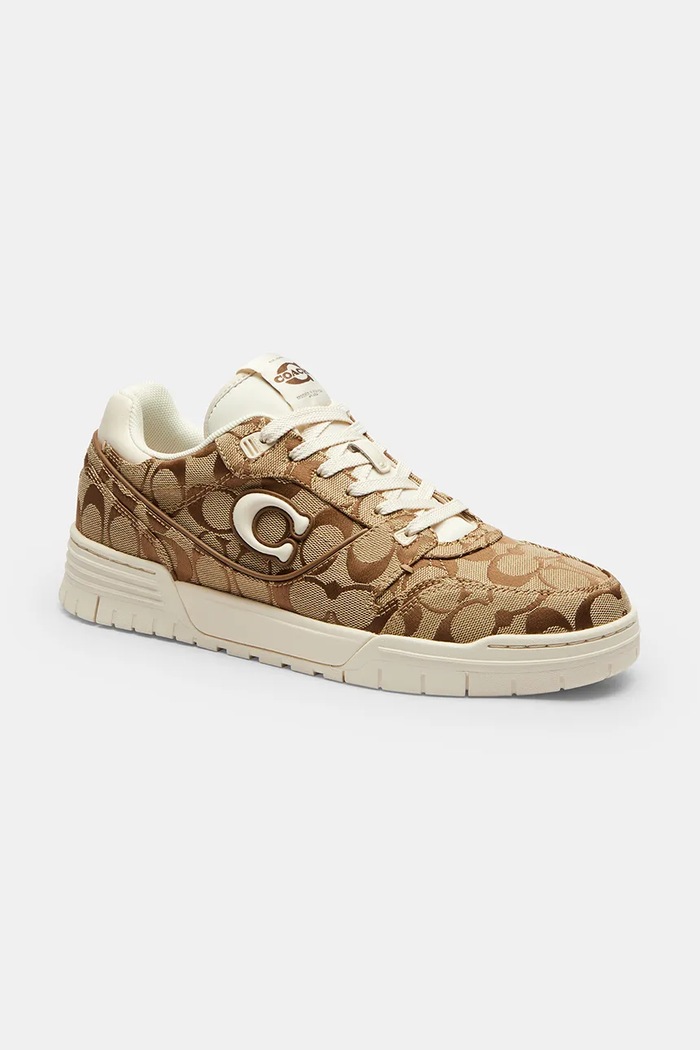 Coach Soho Snkr sneakersy damskie CEW26.CAH brązowy AW26