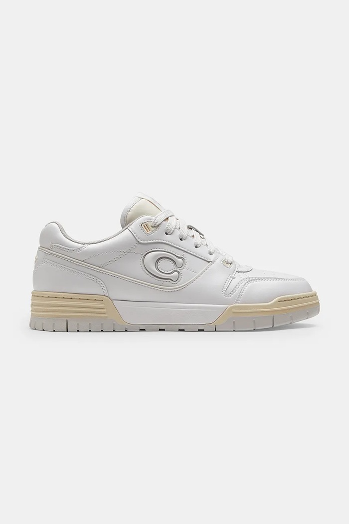 Coach Soho Snkr sneakersy damskie skórzane biały CCN64.OPI