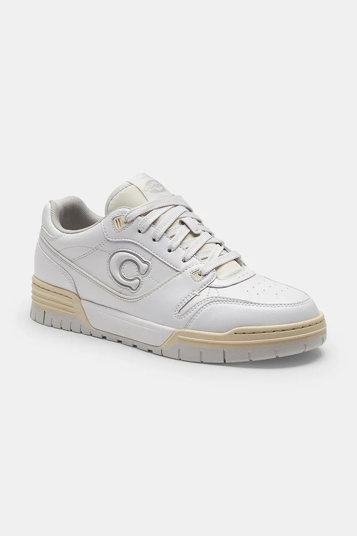 Coach Soho Snkr sneakersy damskie skórzane CCN64.OPI biały AW26