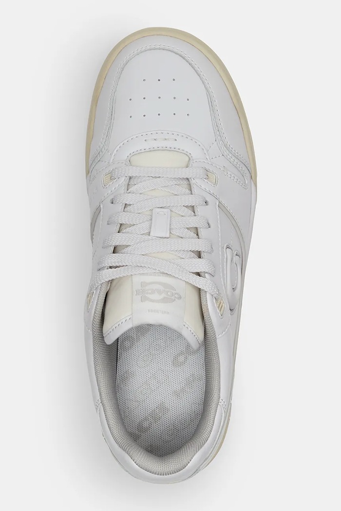 Coach Soho Snkr sneakersy damskie skórzane biały CCN64.OPI