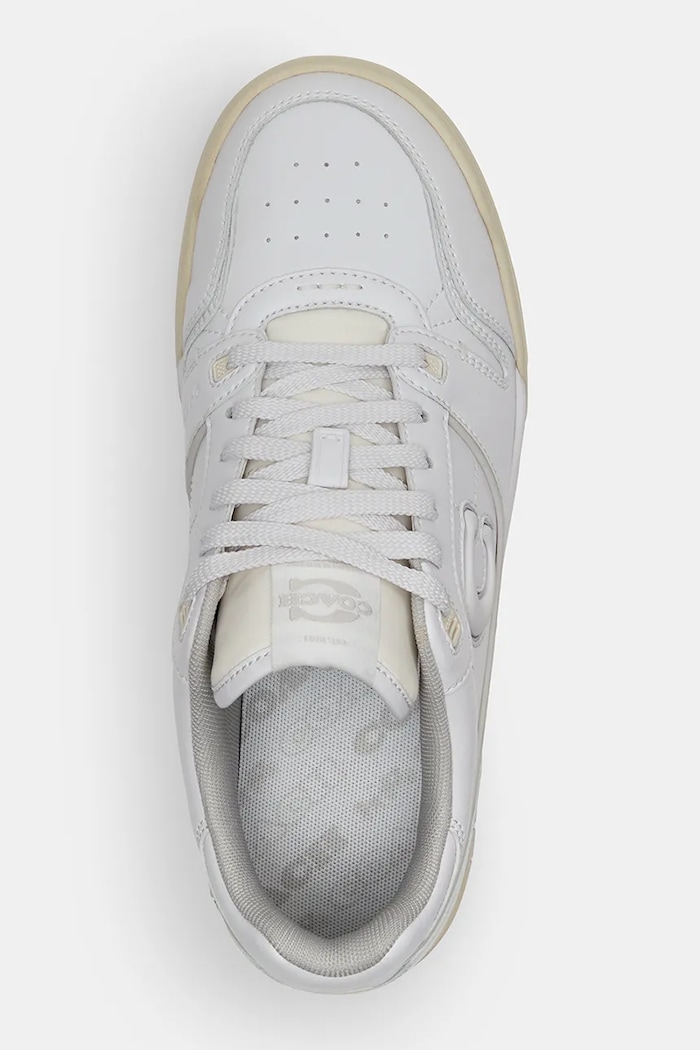 Coach Soho Snkr sneakersy damskie skórzane biały CCN64.OPI