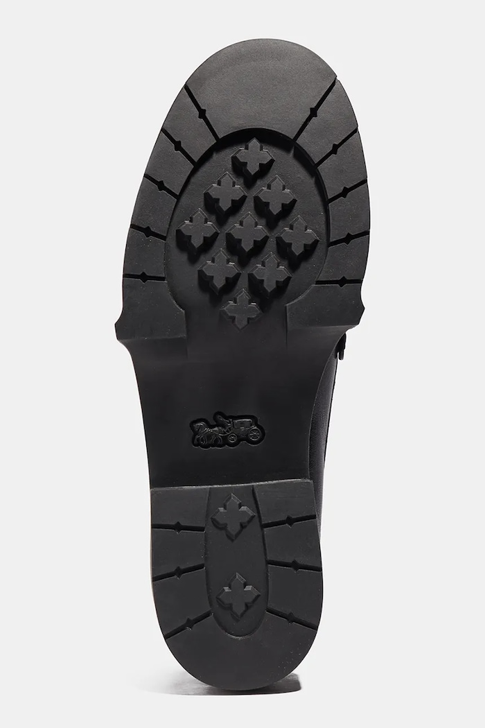 Coach loafers damskie skórzane Leah Loafer CCM08.BLK czarny