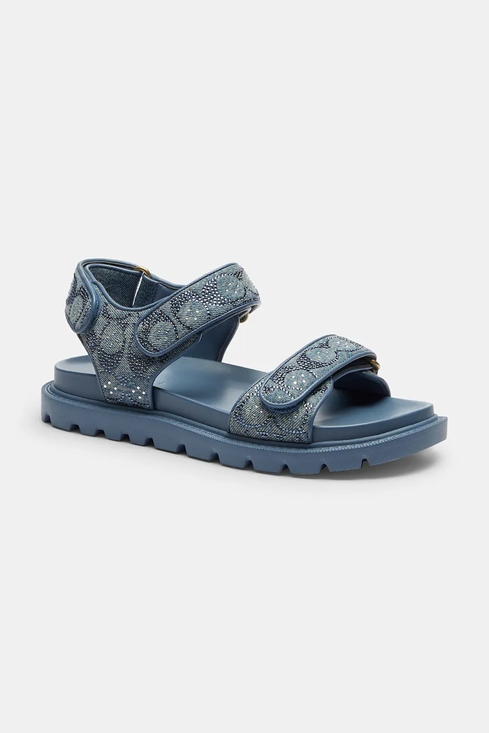 Coach sandały damskie Brynn Dnm Cry CEX09.DEN niebieski AW26