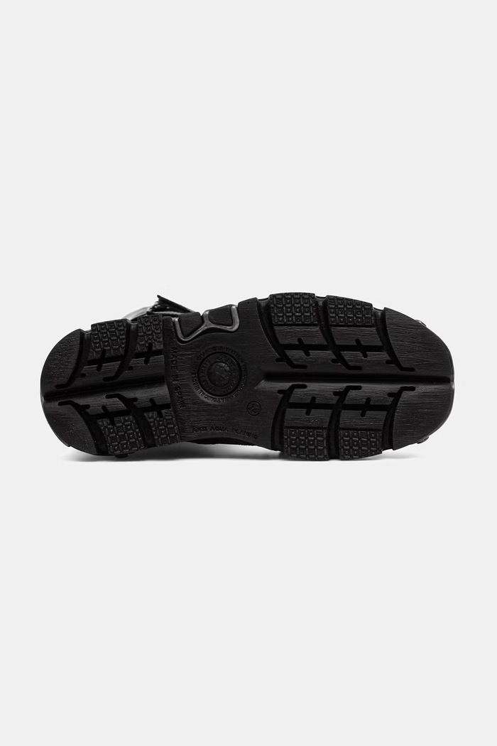 New Rock kozaki damskie skórzane NEGRO CHAROL NEGRO REACTOR E14 M.800.C1 czarny