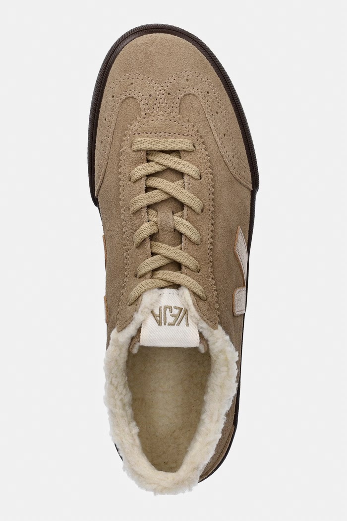 Veja VOLLEY W sneakers γυναικεία σουέτ μπεζ VU0321860A