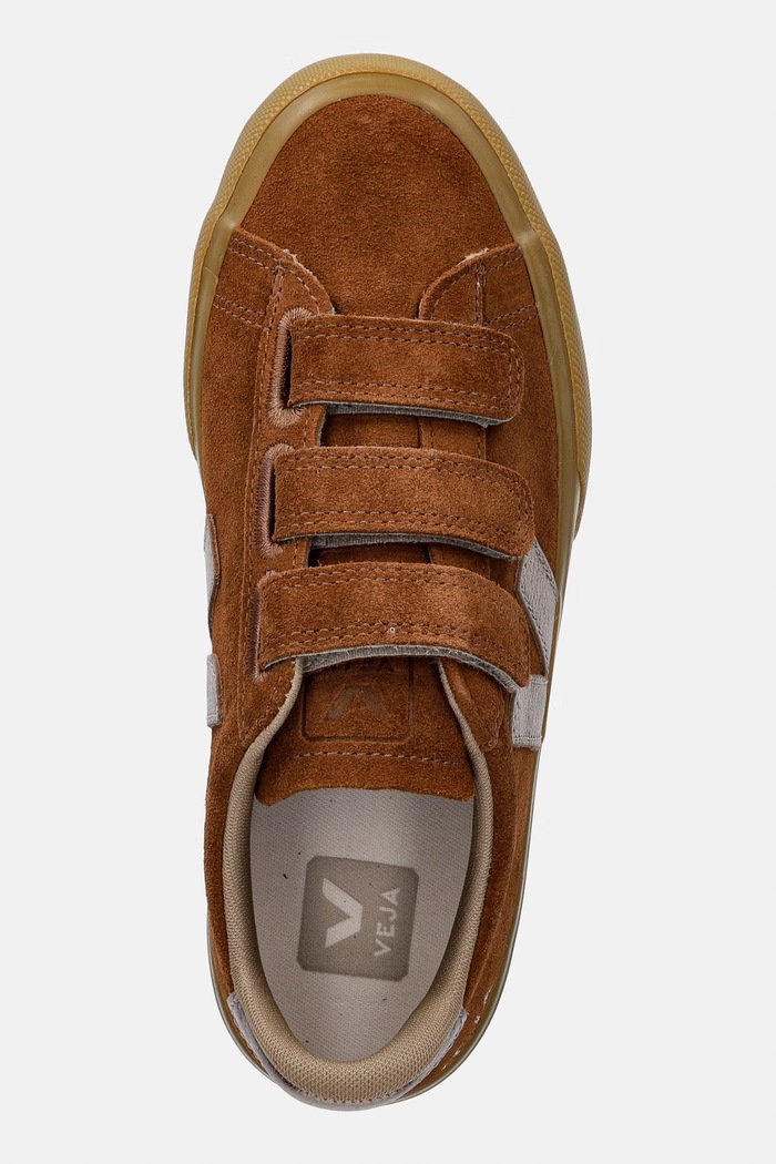 Veja RECIFE LOGO sneakers γυναικεία σουέτ καφέ RC0321814A