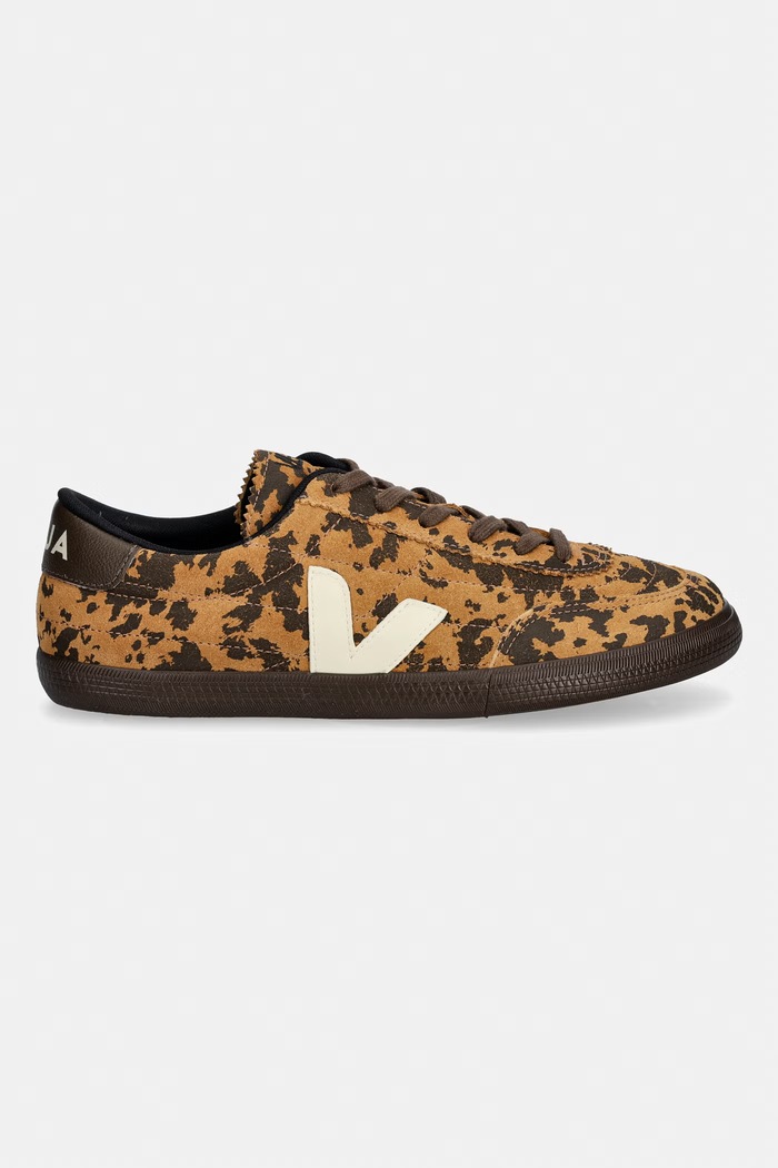 Veja PANENKA SUEDE маратонки дамски от велур FU0322310A кафяв AW26