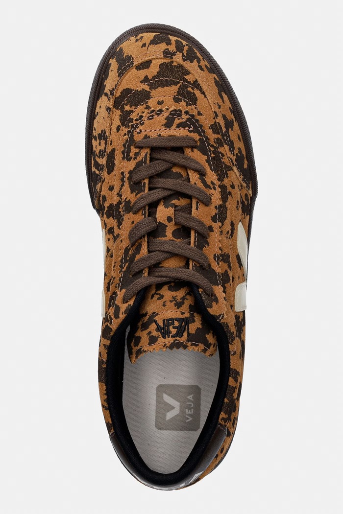 Veja PANENKA SUEDE маратонки дамски от велур кафяв FU0322310A