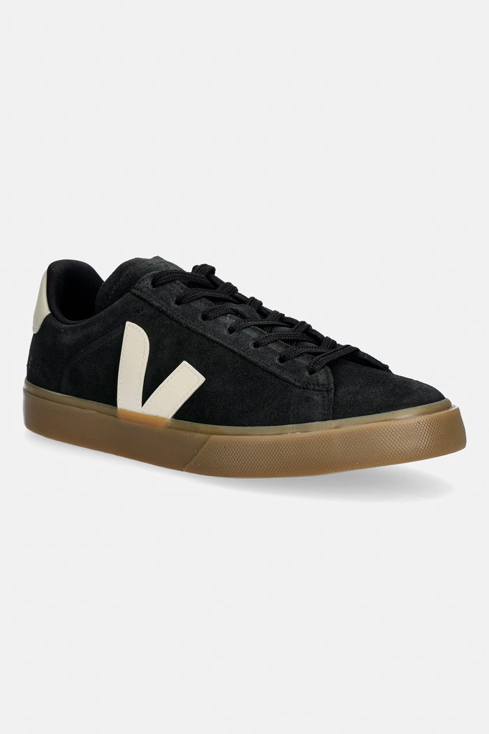 Veja CAMPO SUEDE sneakers γυναικεία σουέτ μαύρο CP0322311A