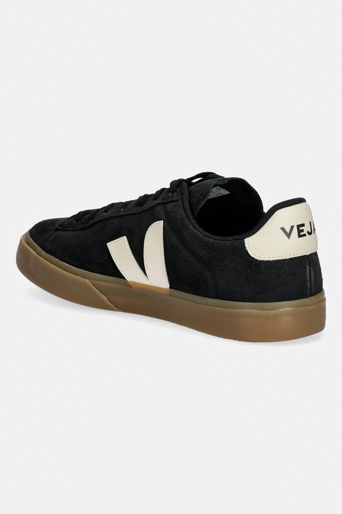 Παπούτσια Veja CAMPO SUEDE sneakers γυναικεία σουέτ CP0322311A μαύρο