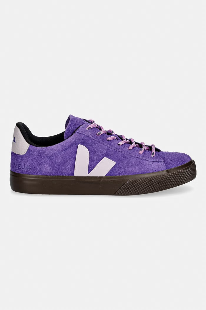 Veja CAMPO HAIRY маратонки дамски от велур CP0321850A виолетов AW26