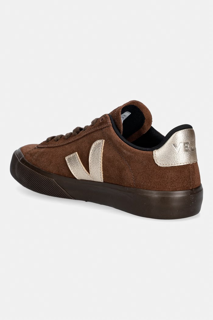 Scarpe Veja CAMPO SUEDE sneakers da donna in scamoscio CP0321810A marrone