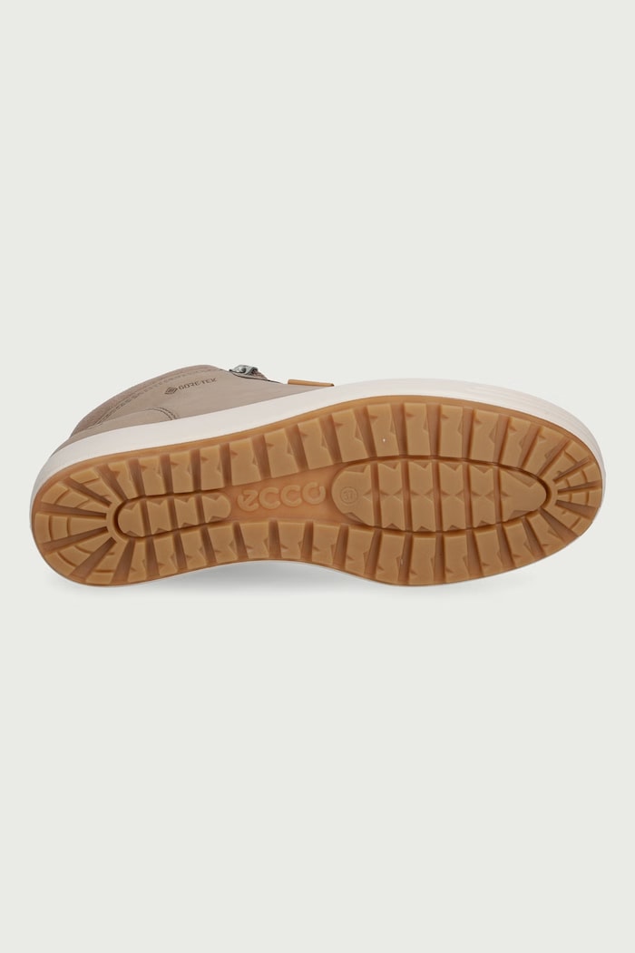 Soft 7 sneakers dámske kožené Ecco béžová 450493.02674