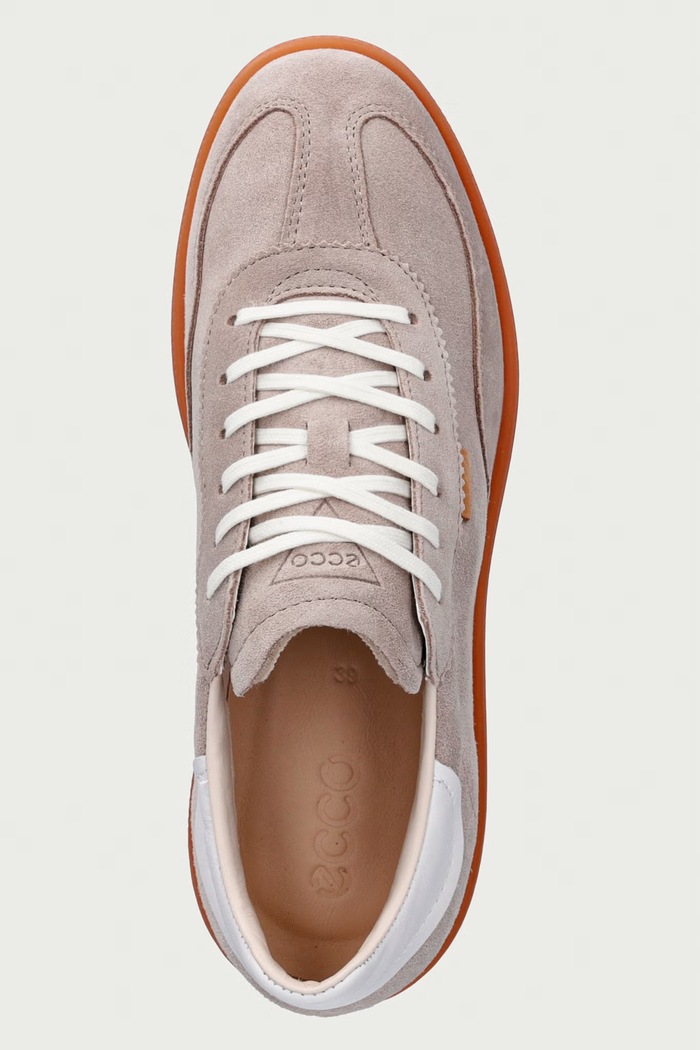Ecco Soft 11 sneakers γυναικεία σουέτ μπεζ 235813.61577