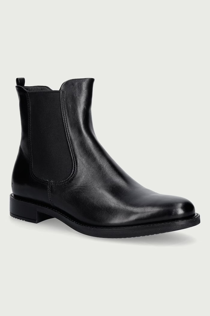Ecco Sztyblety damskie skórzane Sartorelle 25 czarny 266503.01001