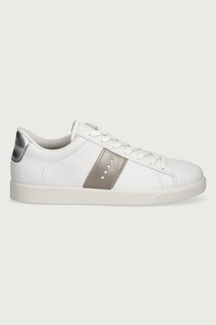 Ecco Street Lite W tenisice za žene od kože 212803.61674 bijela AW26