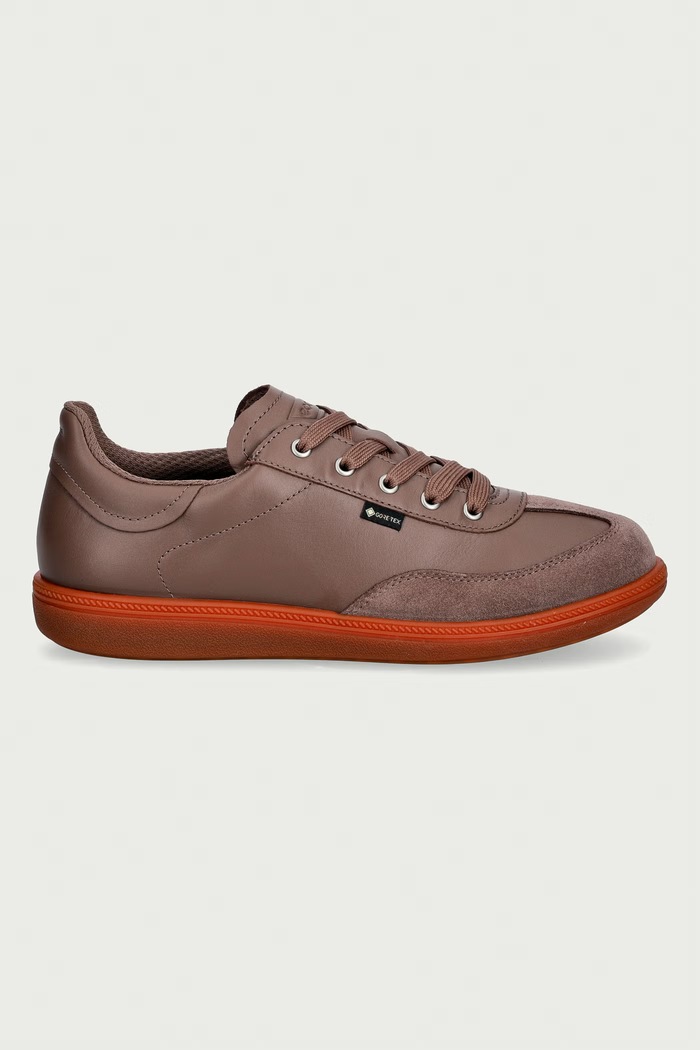 Ecco Soft 11 sneakers γυναικεία δερμάτινα 235833.61856 καφέ AW26