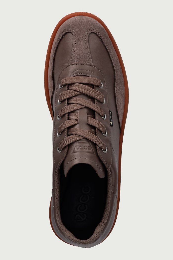 Soft 11 sneakers dámske kožené Ecco 235833.61856 hnedá