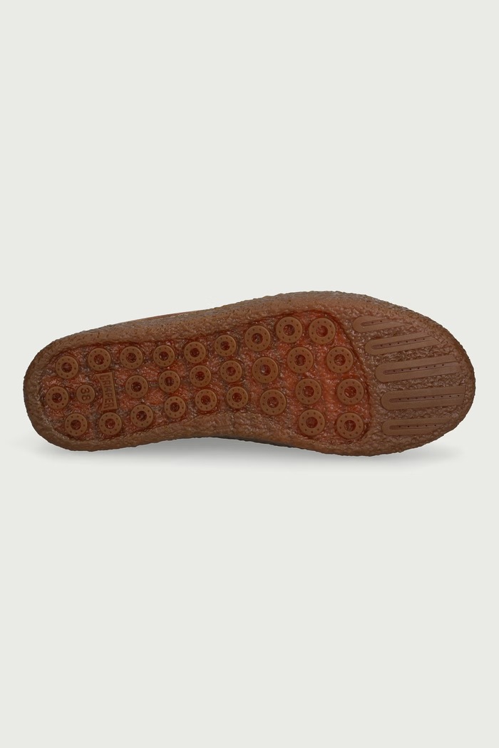 Половинки обувки дамски от велур Peu Tereno Camper кафяв K400813.006