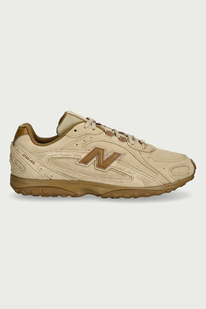New Balance 204 sneakersy damskie zamszowe U204LFSP brązowy AW26