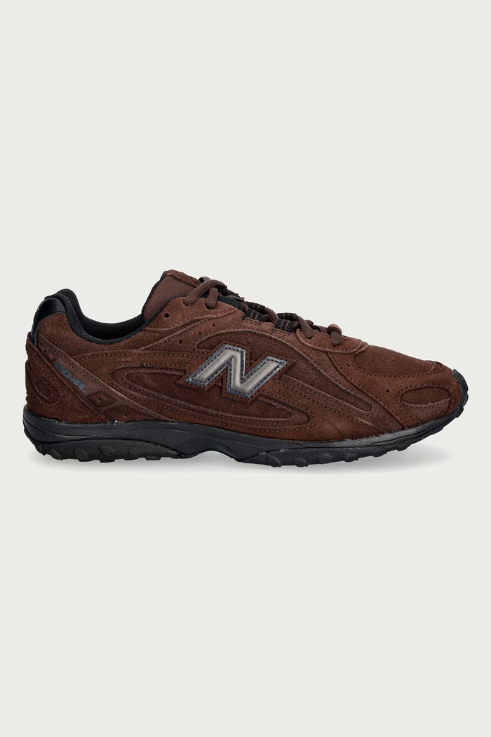 New Balance 204 sneakersy damskie zamszowe U204LFSG brązowy AW26