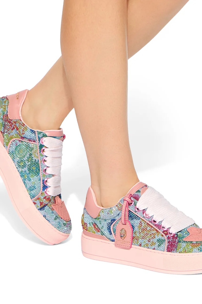 Kurt Geiger London Southbank Tag sneakersy damskie 9564386669 multicolor