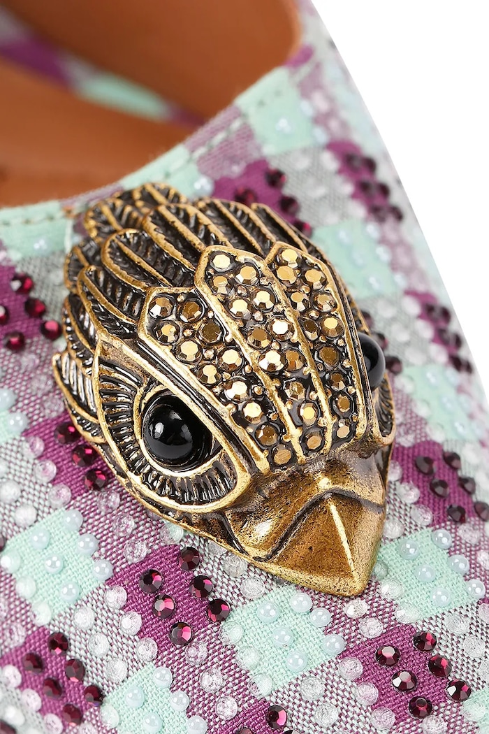 Kurt Geiger London szpilki Belgravia Eagle Court 3939999689 zielony