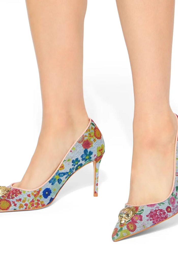 Kurt Geiger London szpilki Belgravia Eagle Court Blue 3939986669