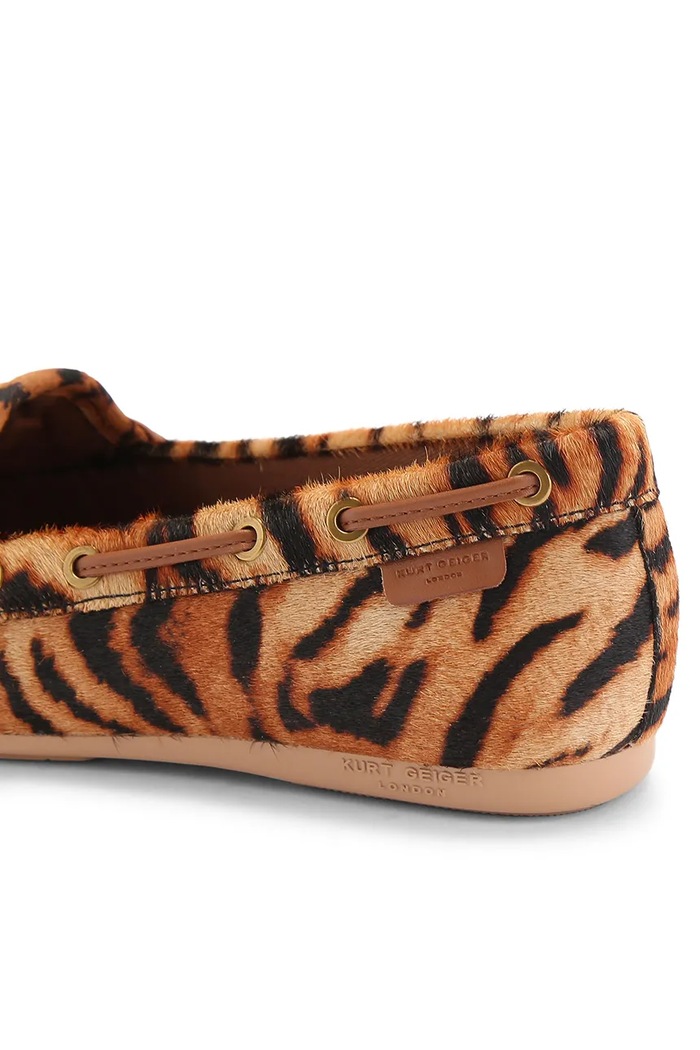 Obuwie Kurt Geiger London mokasyny damskie zamszowe Eagle Moccasin Camel 9790846289 brązowy