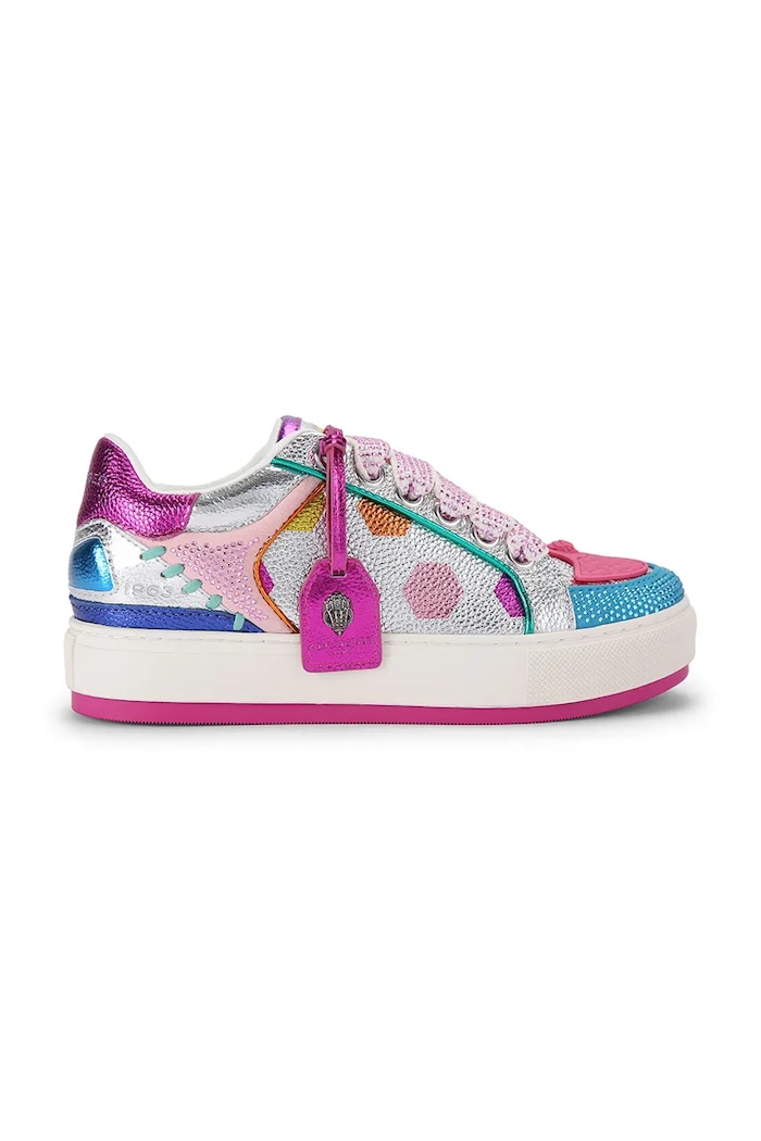 Kurt Geiger London Southbank Footy Mult sneakersy damskie skórzane multicolor 5853469109