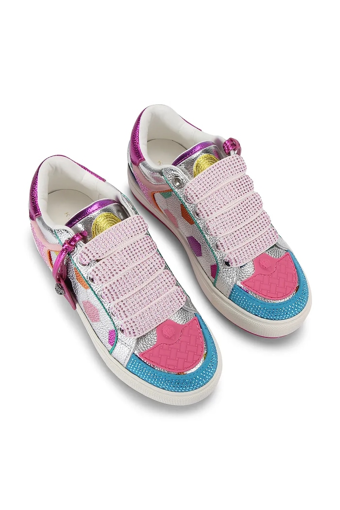 Kurt Geiger London Southbank Footy Mult sneakersy damskie skórzane 5853469109 multicolor AW26