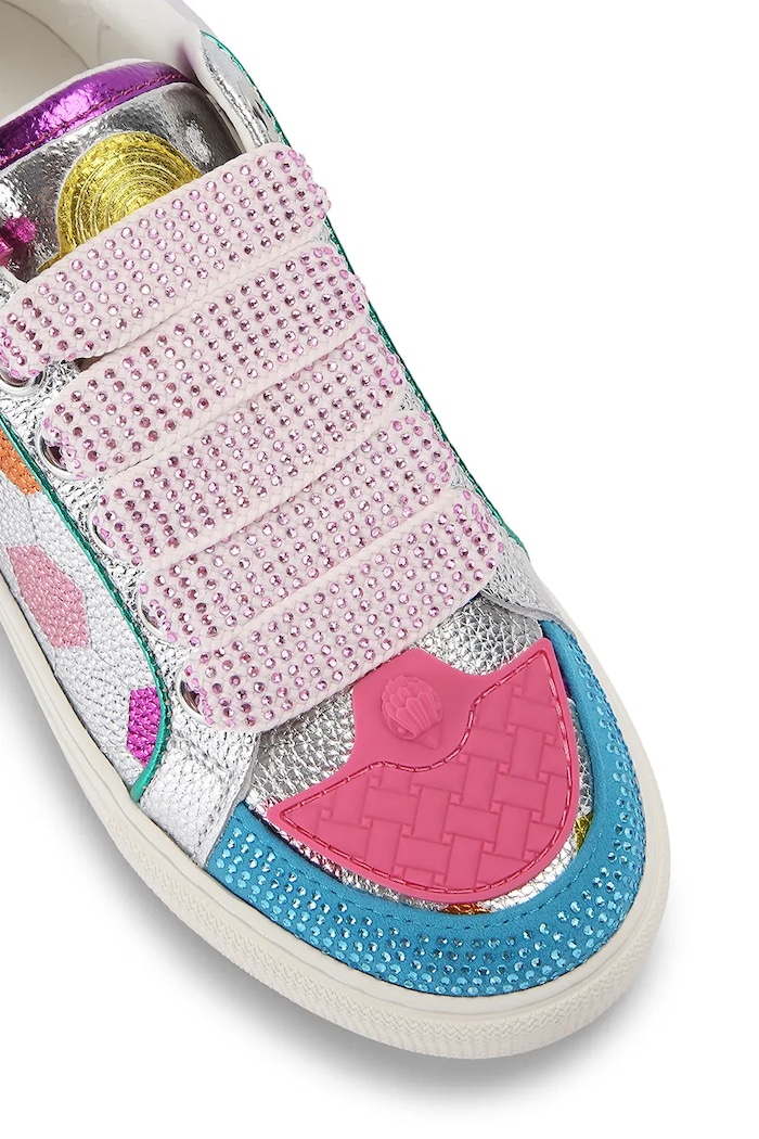 Obuwie Kurt Geiger London Southbank Footy Mult sneakersy damskie skórzane 5853469109 multicolor
