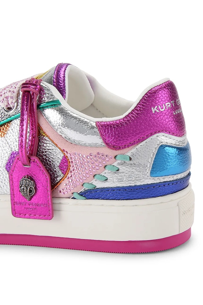 Kurt Geiger London Southbank Footy Mult sneakersy damskie skórzane multicolor 5853469109