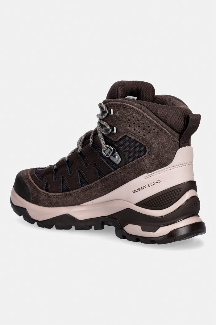 Obuwie Salomon buty trekkingowe damskie QUEST ECHO GTX L47968500 brązowy
