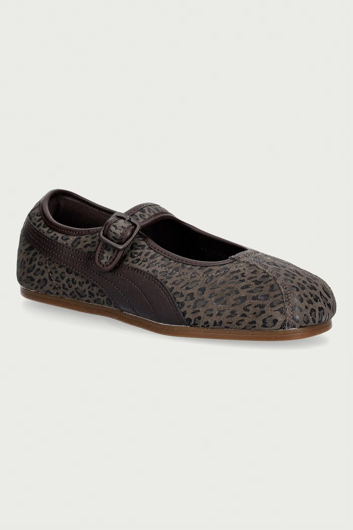 Puma baleriny Tacklette Cat brązowy 408552