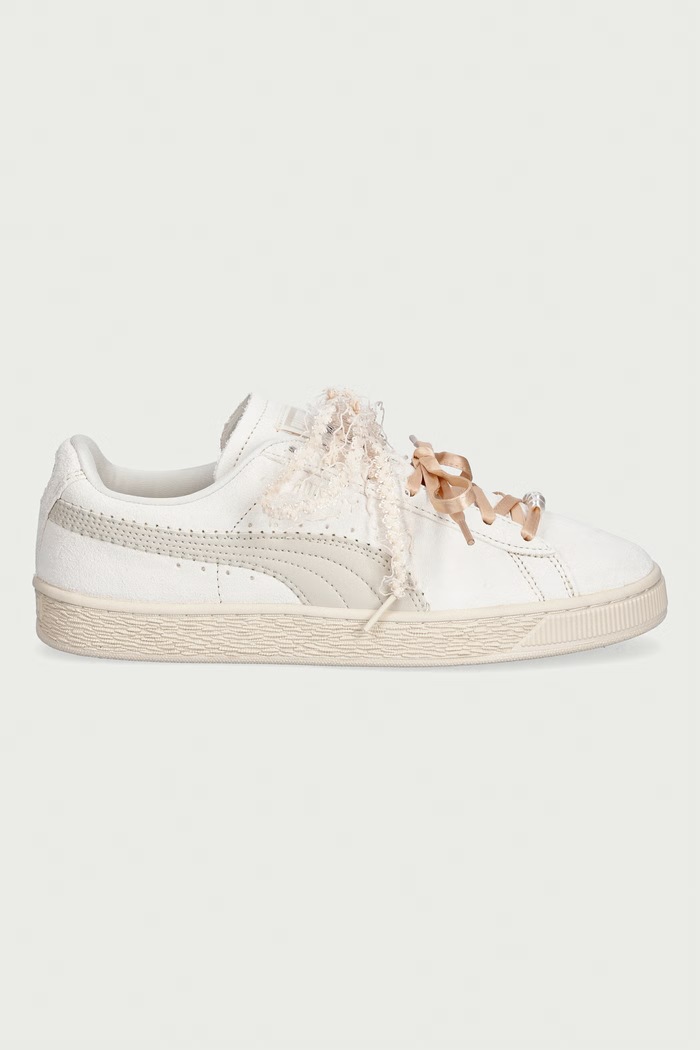 Puma Suede Bloom sneakersy damskie zamszowe 408330 beżowy AW26