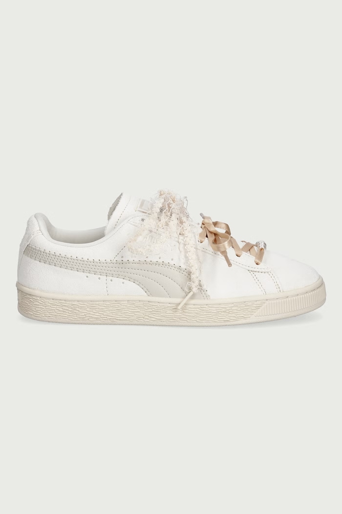 Puma Suede Bloom sneakers Women's suede 408330 beige AW26