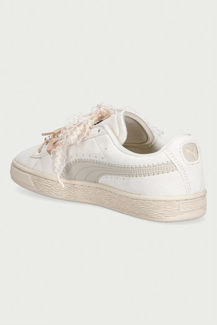 Obuwie Puma Suede Bloom sneakersy damskie zamszowe 408330 beżowy