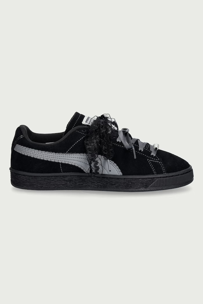 Puma Suede Bloom sneakers Women's suede 408330 black AW26