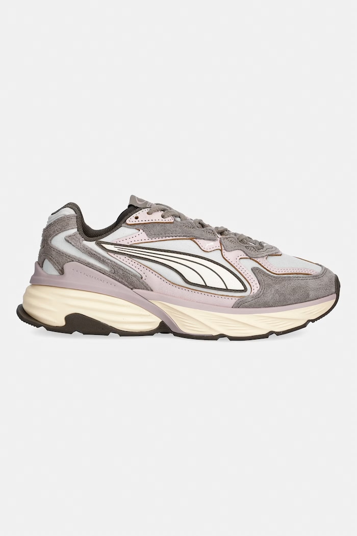 Puma Fade Nitro LS Brushed Luxe sneakersy damskie 407683 szary AW26
