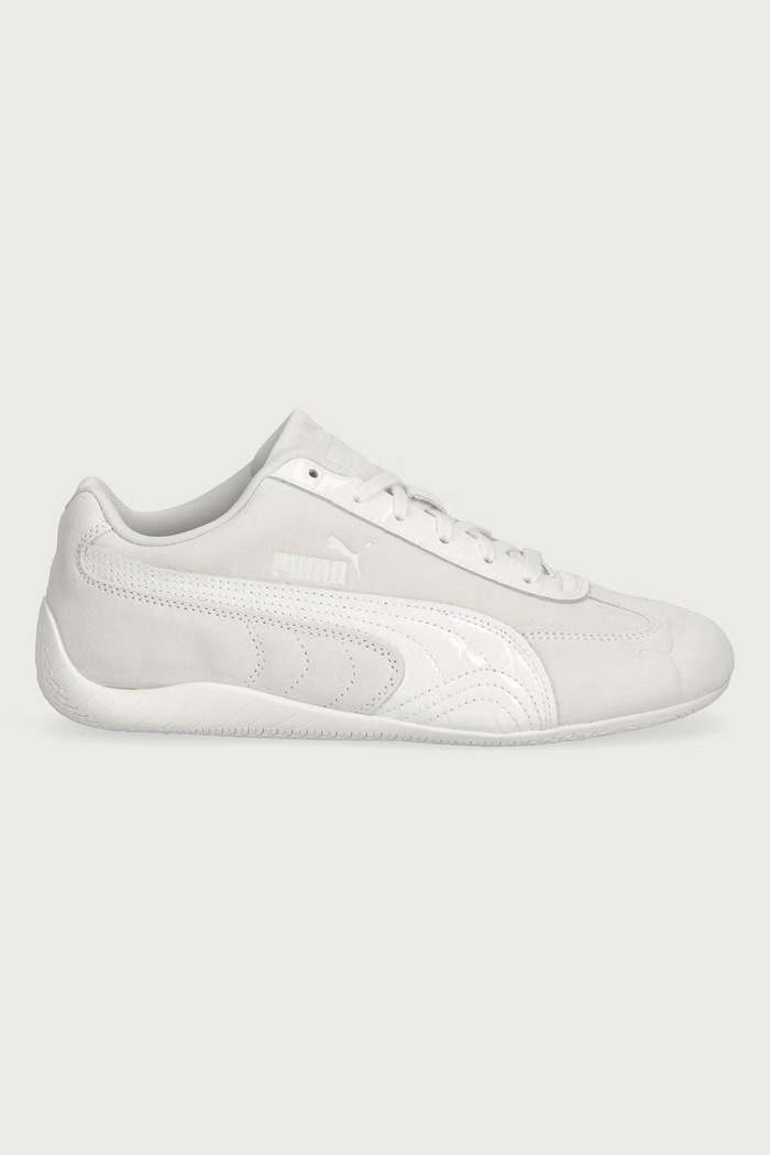 Puma Speedcat Croc sneakersy damskie zamszowe 407674 beżowy AW26