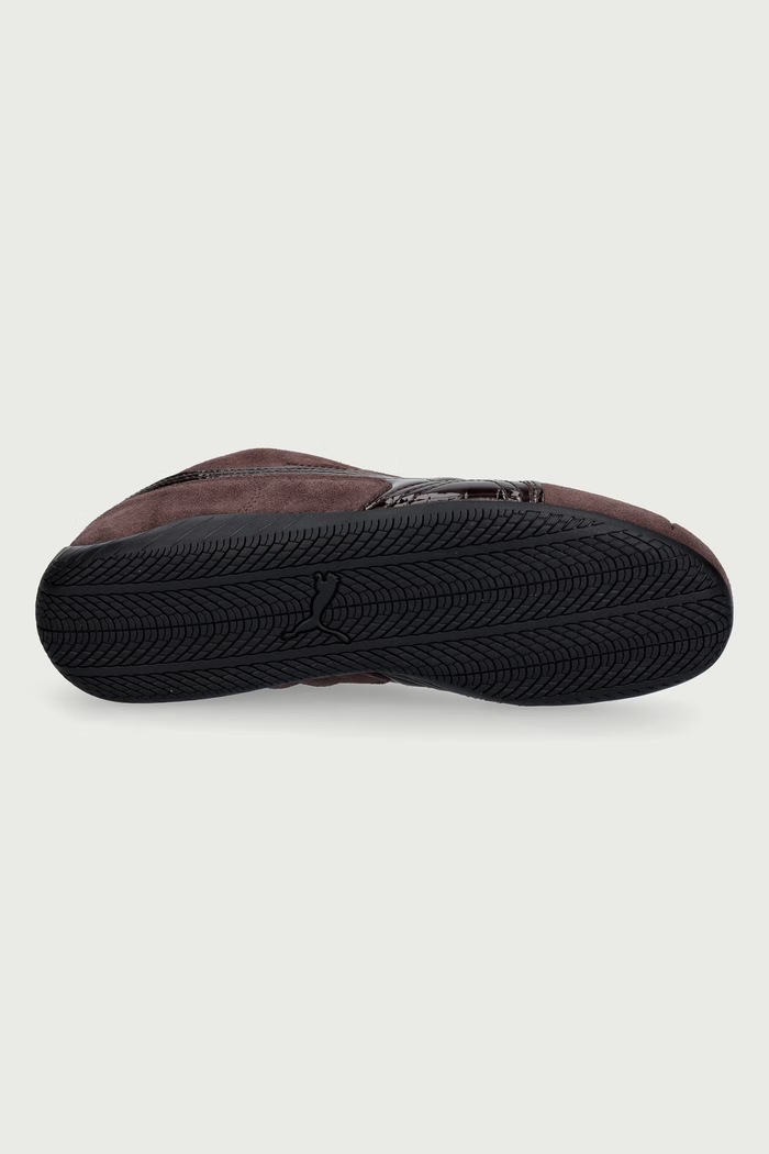 Speedcat Croc sneakersy damskie zamszowe Puma brązowy 407674
