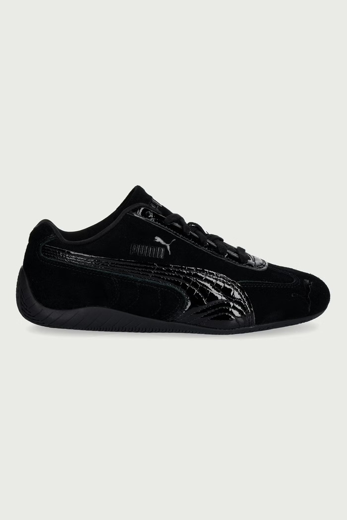 Puma Speedcat Croc sneakersy damskie zamszowe 407674 czarny AW26